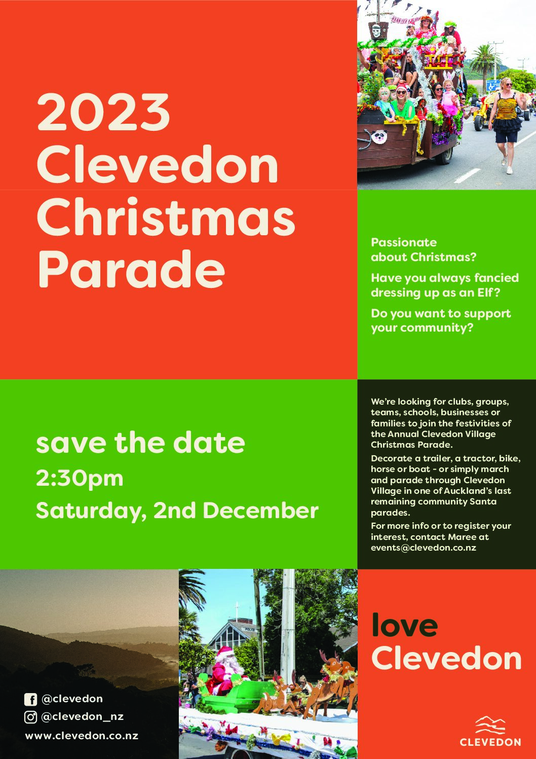 2023 Clevedon Christmas Parade
