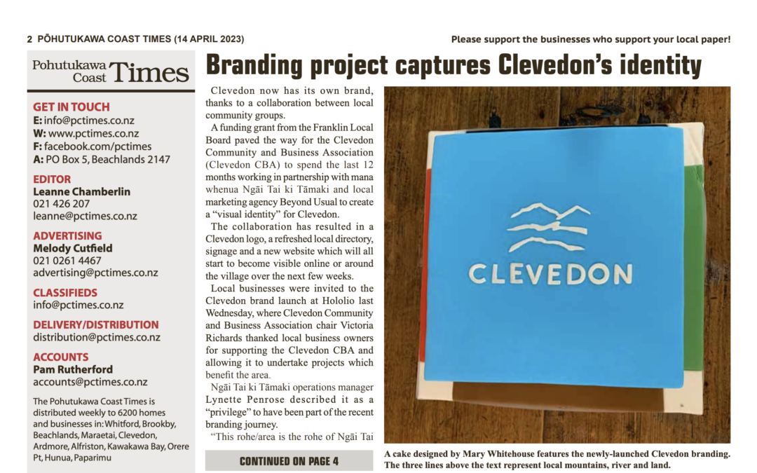 Branding project captures Clevedon’s identity