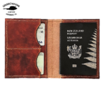 Pilot Licence Passport Holder inside medium brown full butterscotch logo 150x150